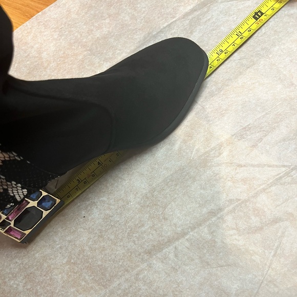 NWOT- Faux Suede Pull Up High Boots (US 7) - Picture 5 of 11